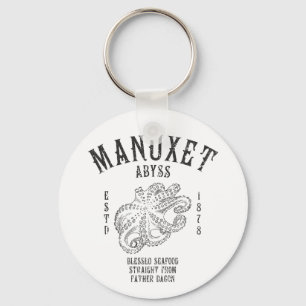 Porte-clés Fruits de mer d'Innsmouth Poulpe de calmar de haut