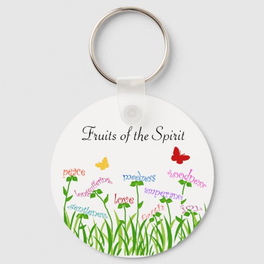 Porte-clés Fruits of the Spirit Garden key chain (Recto)