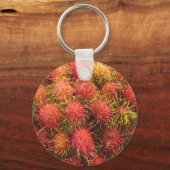 Porte-clés Fruits tropicaux Rambutan (Recto)