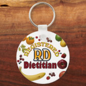 PORTE-CLÉS FRUITY RD - DIÉTITIEN ENREGISTRÉ (Recto)