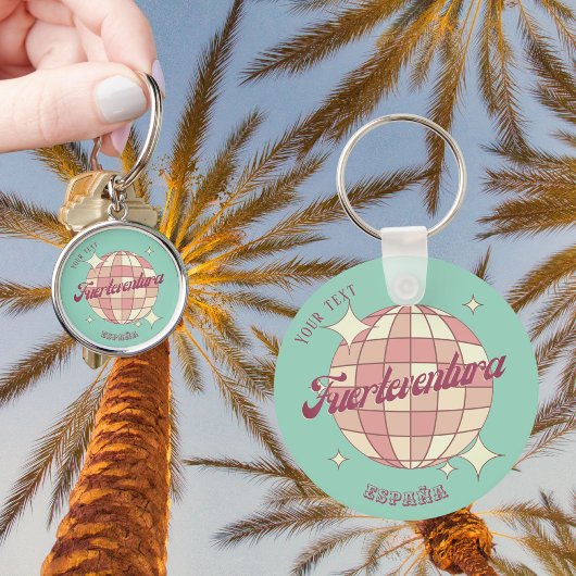 Porte-clés Fuerteventura España cadeau accessoire espagne