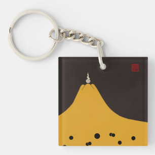 Porte-clés Fujigoshinkamonkurokirasya-Jinbaori