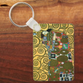 Porte-clés Fulfillment aka The Embrace par Gustav Klimt (Recto)