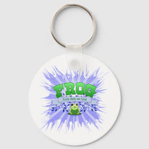 Porte-clés Fully Rely on God