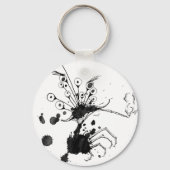 Porte-clés Fumer le crabe (Recto)