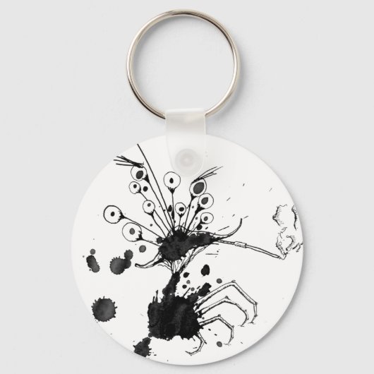 Porte-clés Fumer le crabe (Recto)