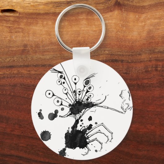 Porte-clés Fumer le crabe (Recto)