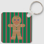 Porte-clés Fun and Fancy Christmas Gingbread Homme (Dos)