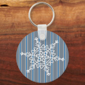 Porte-clés Fun and Fancy Snowflake (Recto)