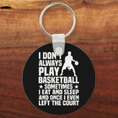 Porte-clés Fun Basket-Ball Conception Pour Hommes Femmes Bask (Recto)