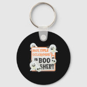 Porte-clés Fun Boo Halloween Ghost Ms Multiple Sclerose (Recto)