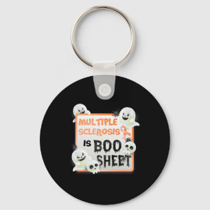 Porte-clés Fun Boo Halloween Ghost Ms Multiple Sclerose
