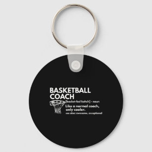 Porte-clés Fun Bysketbyll Coach Définition Coaching Cadeau