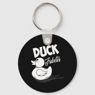 Porte-clés Fun Canard Fiabetes Cool Diabète Soutien de sensib