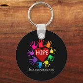 Porte-clés Fun cerveau anévrisme guerrier1 (Recto)