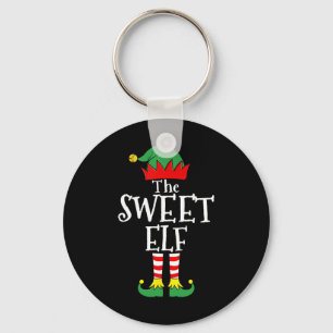 Porte-clés Fun Elf Noël Pyjamas Famille 1