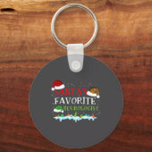 Porte-clés Fun Favorite Santa s Neurologist Tee (Recto)