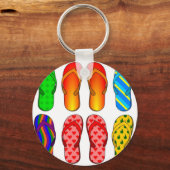 Porte-clés Fun Flip-Flop (Recto)