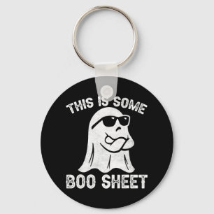 Porte-clés Fun Halloween Boo Ghost Costume Ceci est un certai