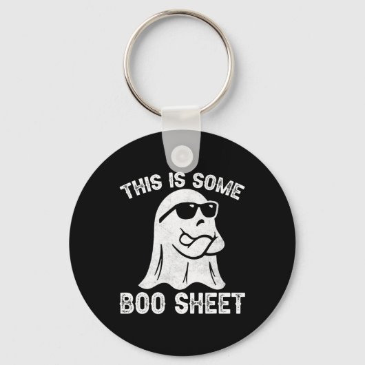 Porte-clés Fun Halloween Boo Ghost Costume C'Est Un Boo S (Recto)