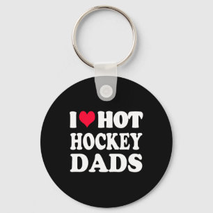 Porte-clés Fun Hockey I Love Hot Hockey Papa