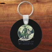 Porte-clés Fun Passed Skiing Got Daughter Daughter Laugh (Recto)