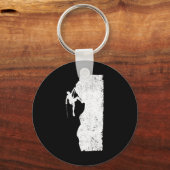 Porte-clés Fun Rock Escalade Mountain Climber Bouldering Moun (Recto)