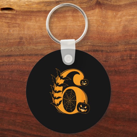Porte-clés Fun Six Seven 6 7 Meme Design Couples Halloween (Recto)