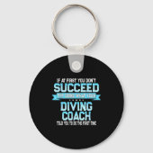 Porte-clés Fun Srt Coach Meme - Funny Diving Saying  (Recto)