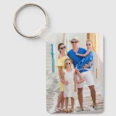 Porte-clés Fun Two Photo Double Sided Aluminum (Recto)