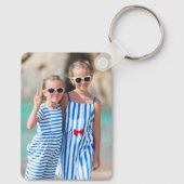 Porte-clés Fun Two Photo Double Sided Aluminum (Verso)