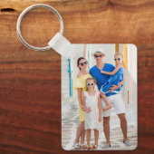 Porte-clés Fun Two Photo Double Sided Aluminum (Recto)