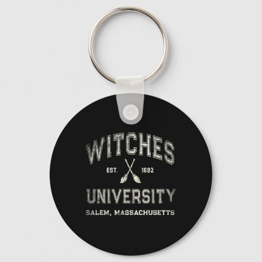 Porte-clés Fun Wiccan WITCHES UNIVERSITY Salem Massachusetts (Recto)