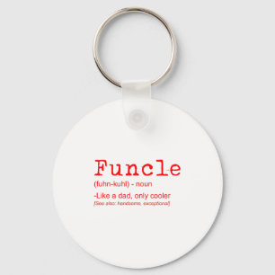 Porte-clés Funcle Définition Drôle Joke Don Pour Oncle_2
