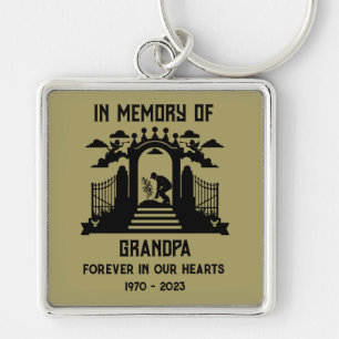 Porte-clés Funérailles des jardiniers en mémoire