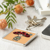 Porte-clés Fungal~ Champignons et princesse de l'escargot (Côté)