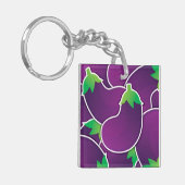 Porte-clés Funky eggplant (Devant gauche)