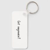 Porte-clés Funky Japonais Mayonnaise Porte - clé (Verso)