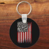 Porte-clés Funky Qr Trumps Danser Code de danse (Recto)