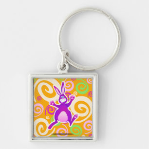 Porte-clés Funky rabbit, keychain
