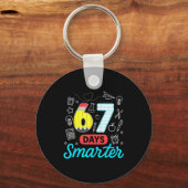 Porte-clés Funny 67 Days Smarter Six Seven Meme Teachers Stud (Recto)