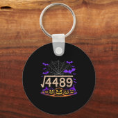 Porte-clés Funny 67 Meme Math Teacher 6 7 Halloween Square Ro (Recto)