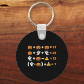 Porte-clés Funny 67 Meme Pumpkin Ghost Math Teacher Halloween (Recto)