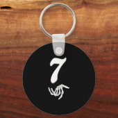 Porte-clés Funny 67 Six Seven Meme Couple Matching Halloween  (Recto)