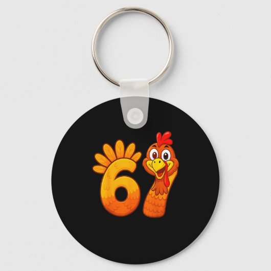 Porte-clés Funny 67 Thanksgiving Meme Turkey Six Seven Costum (Recto)