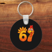 Porte-clés Funny 67 Thanksgiving Meme Turkey Six Seven Costum (Recto)