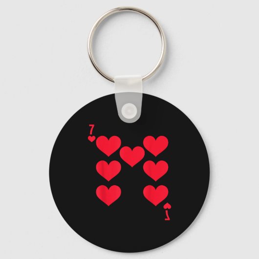 Porte-clés Funny 6 7 Of Hearts Matching 67 Meme Couple Valent (Recto)