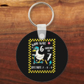 Porte-clés Funny 6 Afraid Of 7 Silly Goose Six Seven 67 Meme (Recto)