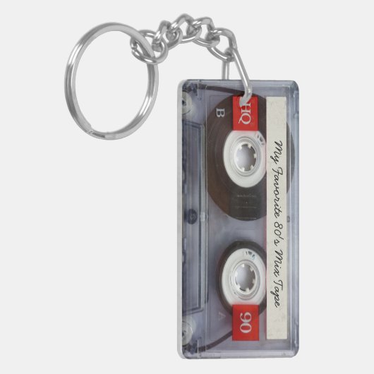Porte-clés Funny 80's Cassette (Devant gauche)
