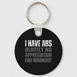 Porte-clés Funny Abs Humour